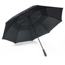 Black Golf Umbrella With Jaguar Wordmark - Image 3 of 6