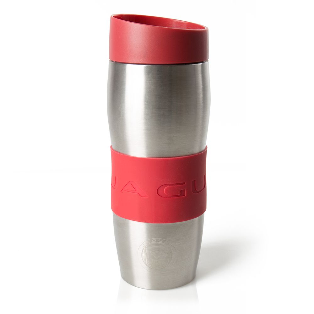 Travel Mug Stainless Steel - Red