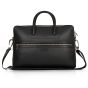 Leather Brief Case - Black